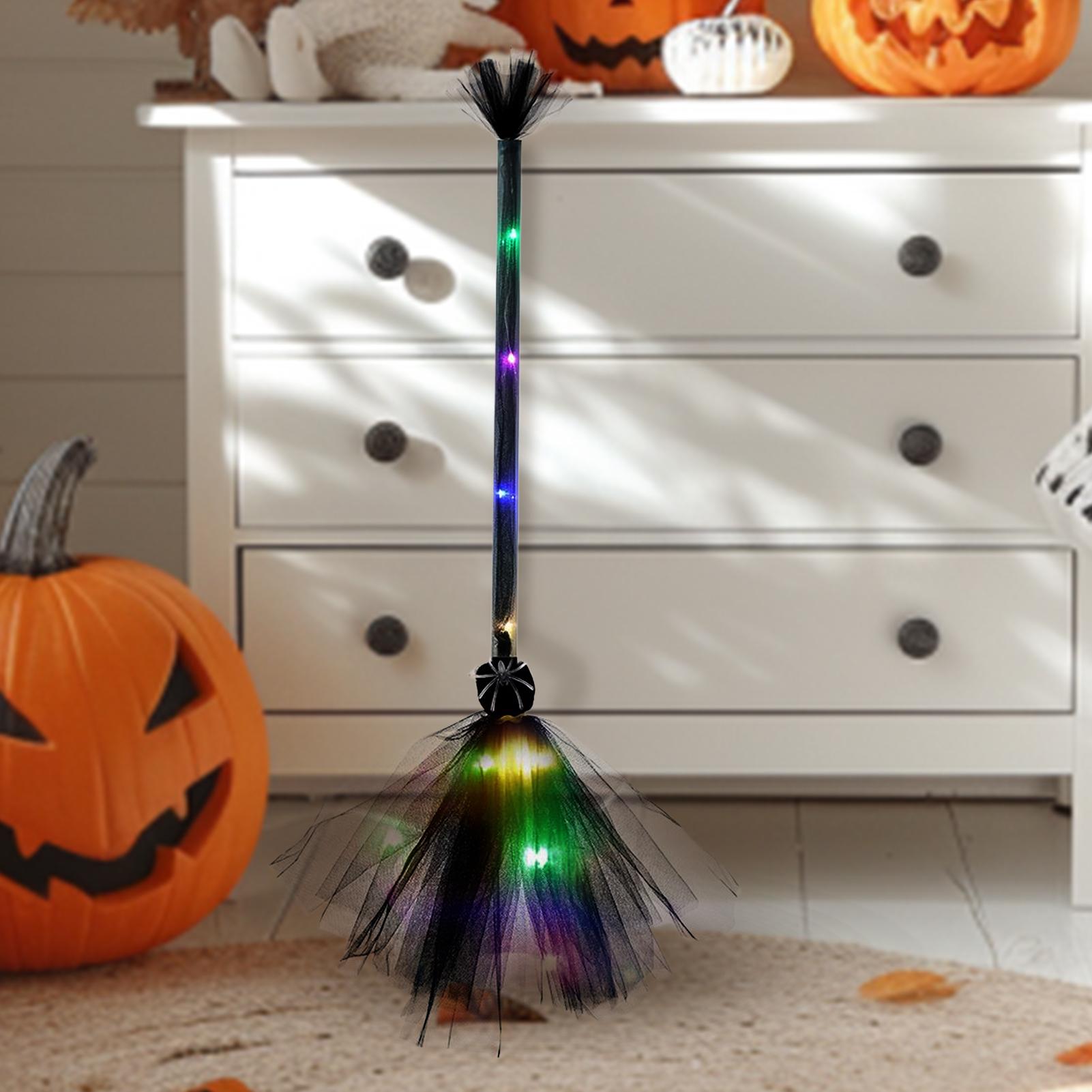 魔女のほうき メッシュ バッテリー式 軽量 パーティーデコレ - Kids Outdoor Broom のレビューと価格